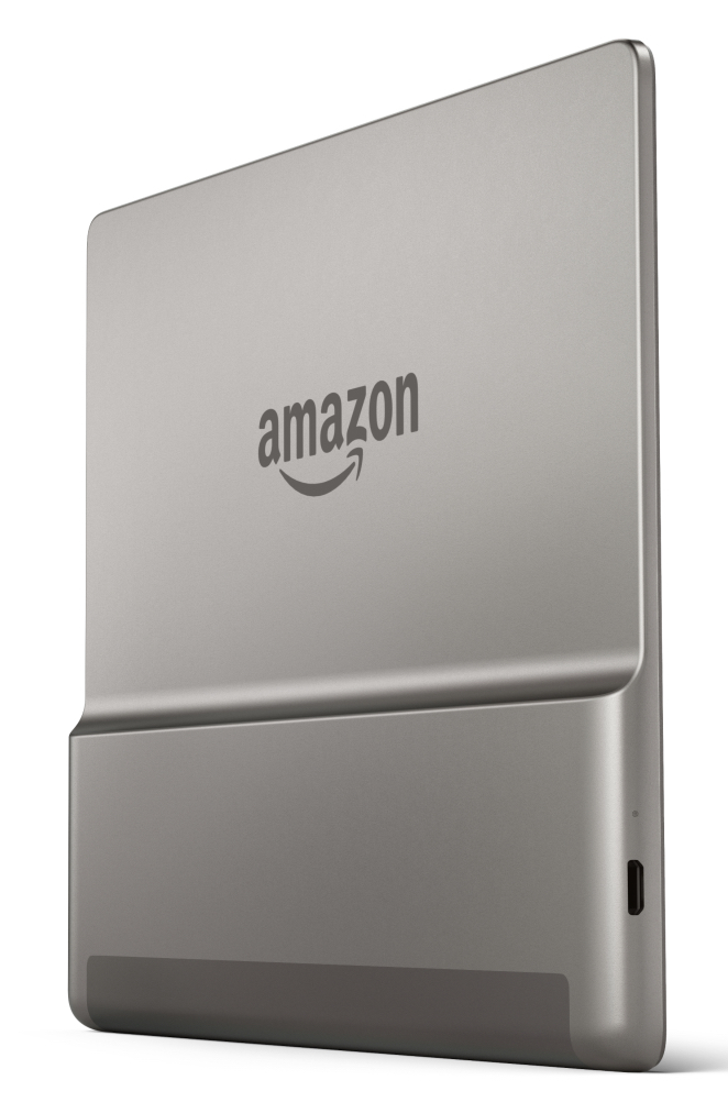 The Kindle Oasis has an aluminium body, with a distinct processor bump, and a price tag to match